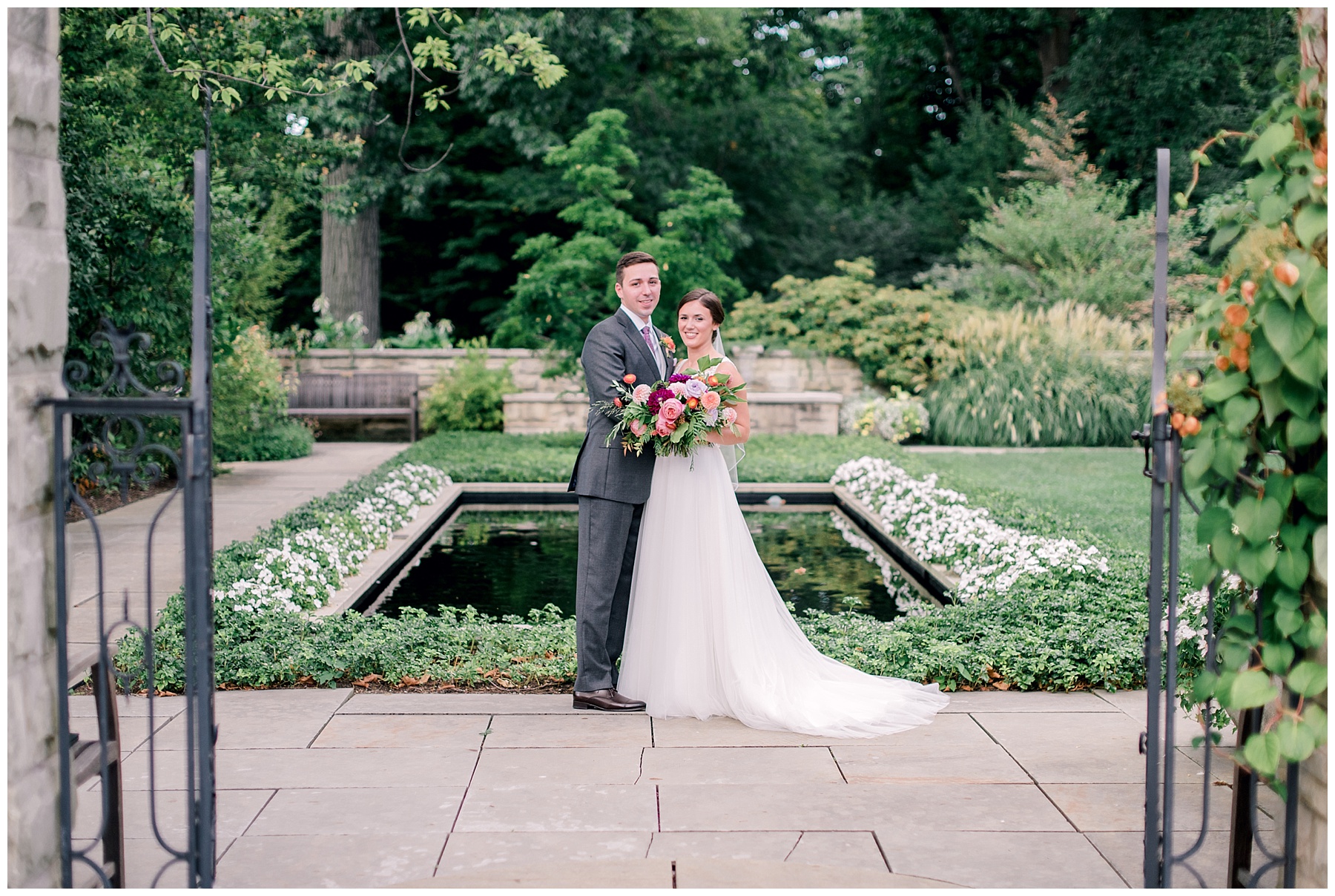 Cleveland Botanical Gardens Wedding Kristin Leanne Photography