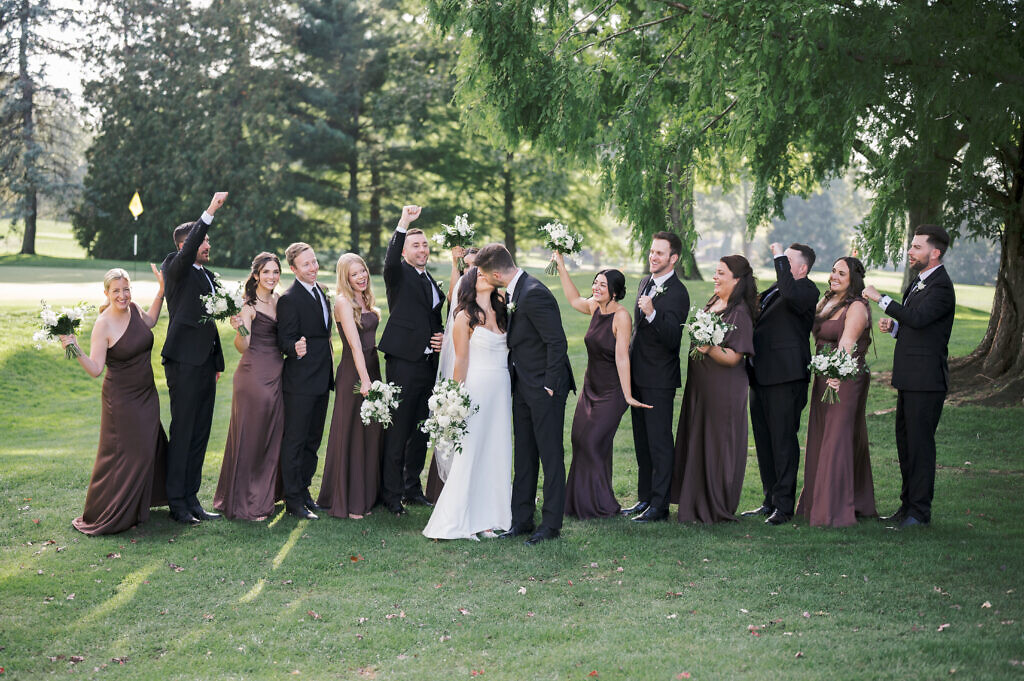 Fall Wedding at Westwood Country Club