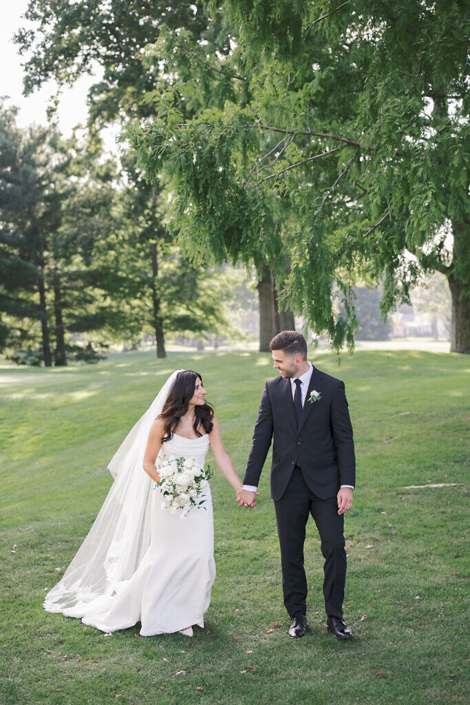 Fall wedding at Westwood Country Club